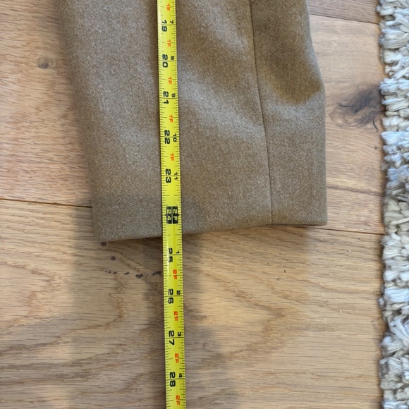 Pendleton Men's 100% Wool Camel Tan Long Top Over Coat Size 42 Vintage - Picture 12 of 12